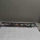 2024-2025 Desk Calendar - Large Desk Calendar 2024-2025, JUL 2024 - DEC 2025, 22" x 17", Large Ruled Blocks, 2 Corner Protectors & 2 Hanging Hooks, Floral Design