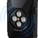 Anti Barking Device for Dogs - 50FT Dog Barking Deterrent Device - 3 Modes Ultrasonic Stop Dog Barking - Rechargeable Bark Stopper Indoor Outdoor Home Garden Automatic Bark Alarm Tool Dogs (Black)