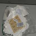 26pcs White Cookie Boxes with Window, 4x4x2.5 Inches Small Bakery Boxes with 36pcs Stickers, for Mini Cake Cookies Treat Dessert Pastry Donuts Macaroon Strawberries Chocolate Cupcakes Candy