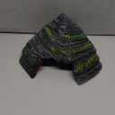 GOZILLA Reptile Hideout Cave,Turtle Tank Accessories Decor,Fish Tank Basking Platform for Bearded Dragon,Snake and Leopard Gecko.(Grey Hill-M)