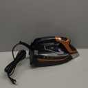 Rowenta Iron Steam Force Pro Steam Iron for Clothes, 1850 Watts, 5 Presets Smart Screen, Stainless Steel Soleplate, High-Efficiency Handheld Steamer Ironing, Anti-Drip Protection, Black Copper, DW9580