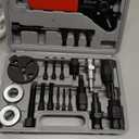 Air Conditioner Clutch Holding Tool Set A/C Compressor Clutch Remove Install Kit Compatible with GM Chevy Chrysler Subaru Volvo for 510 508 507 709 32C 25C 17C not fit F150 with F10 Compressor