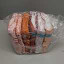 ALVABABY Baby Cloth Diaper 6 Pack with 12 Inserts One Size Cloth Diaper Covers Adjustable Washable Reusable for Baby Girls and Boys (Warm Autumn Days)