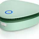 Mini Battery Powered 20mg/h Ozone Machine for Hunting Home Shoes cabinet Fridge Cat litter(green)