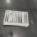 Pet Playpen with Door Dog Playpen Foldable Puppy Playpen for Puppies and Small Dogs 4-Panels Easy Assemble Easy Storing for Indoor and Outdoor, Garden Fence, Garden Border Fence (4 Panels)