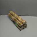 Jollybower 100 pcs 1/4” D Bamboo Stakes, 18 Inch Plant Stakes, Natural Garden Stakes for Tomato, Bean, Flowers,Trees Potted and Climbing Plant Support, 5 Pack
