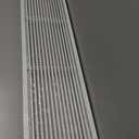 Linear Bar Air Grille 36" X 8", Aluminum Air Supply/Return Grilles,Easy Air Flow,Removable Grille/Door-HVAC Air Vent Cover,White [Outer Dimensions: 36.8"w X 8.8"h]