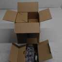 Haidms Matte Black Door Knobs Interior, Bedroom Door Knobs & Bathroom Privacy, Black Round Interior Door Knob 6 Pack