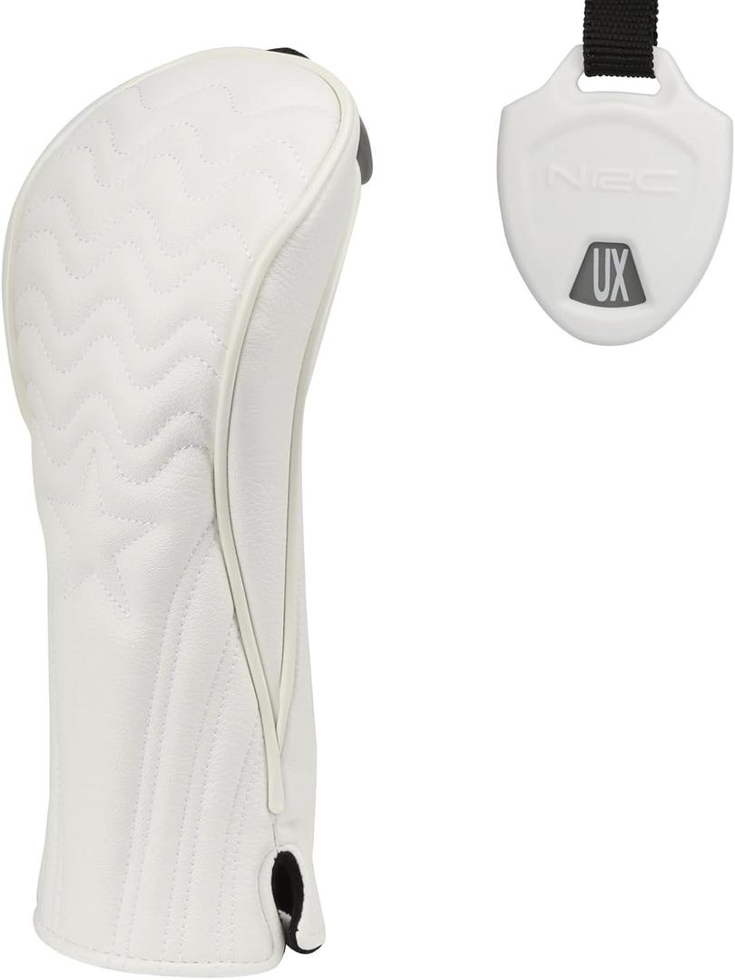 4pcs or 1pc Golf Club Head Covers for Woods, Driver, Fairway, Hybrid  Premium PU Leather with Interchangeable Tags & Magnetic Blade and Mallet Putter Covers