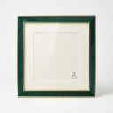 Modern Lightweight Solid Wood Multiple Photo Frame Desktop Decoration for Home, Bedroom, Office, Living Room (Color : Golden Green, Size : 10") (Golden Green, 7")