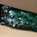 YITAHOME 7.5ft Prelit Decorated Pine Christmas Tree w/Red Berries & Remote
