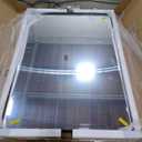 Bathroom Mirror Black,55x36 Inch Large Matte Black Bathroom Vanity Mirror,Rectangle Black Metal Framed Mirror for Wall,Anti-Rust,Shatter-Proof (Horizontal/Vertical) (No Lighting)