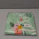 Prims & Flourish Easter Pillow Covers 18x18 Set of 4, Throw Pillow Covers, 4-Pack, 4 Designs, Floral Bunny Bliss, Green