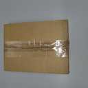 Mifoci 8 Pcs 6 Inch Mercury Glass Finial Christmas Ornaments Hanging Christmas Finials Glass Ornaments Assorted Mercury Decor for Vintage Holiday Xmas Tree Decoration(Silver)