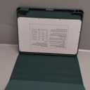 Harvopu Compatible for iPad Air 11-inch/ 10.9" Air 5th 4th Generation Case with Keyboard - Backlit Detachable, Folio Cover with Pencil Holder for iPad Air 11 Inch M3/M2, Air 5/ Air 4 (Pine Green)