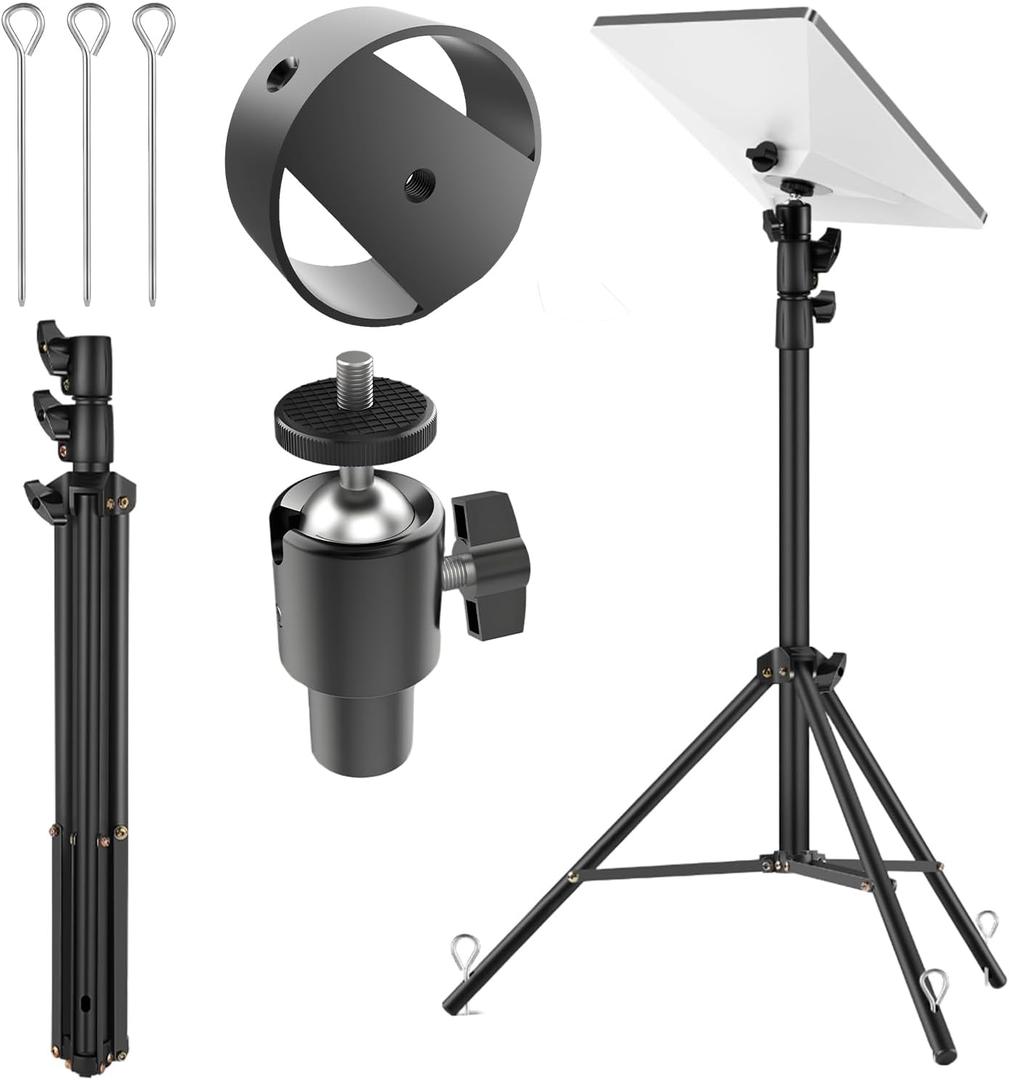 Starlink Mini Tripod, Starlink Mount with 360 Gimbal All-Terrain Dish Stand Kit for Starlink Mini (RV,Camping, Hiking, Job Sites)