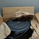 Giraffe Tools AW30 Garden Hose Reel Retractable 1/2" x 100 ft Wall Mounted Water Hose Reel Automatic Rewind, Any Length Lock, 100 ft, Dark Grey