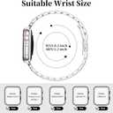 MioHHR Thin Metal Bands Compatible with Apple Watch Band Ultra3/2/1 Series 11 10 9 8 7 6 5 4 3 2 1 SE3/2/1,Slim Narrow Stainless Steel Strap for Women iWatch 49mm 46mm 45mm 44mm 42mm 41mm 40mm 38mm