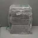 Vtopmart 8pcs Clear Organizers and Storage Bins with Lids, Stackable Plastic Storage Containers with Handles for Fridge, Freezer, Pantry, Cabinet, Kitchen Organization