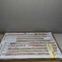 Cumbor 36" Extra Tall Baby Gate for Stairs, 29.7-40.6"(Extensions Included) Wide Dog Gate for Doorways, Pressure Mounted Auto-Close Pets Gates for Dogs Indoor, Durable Safety Child Gate, White