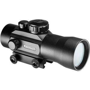 Barska 30mm Red Dot Sight  1x Magnification, 5 MOA Reticle, Adjustable Brightness, Unlimited Eye Relief, Weaver Mount, Anti-Reflective Coating (Black)