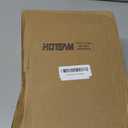 Hoteam 18 Pack Acrylic Sign Holder 5 x 7 Inch Gold Frames Wedding Table Number Holders, Double Sided Picture Frame Clear Display Menu Stand for Home Photo Flyers Wedding Party (Vertical)