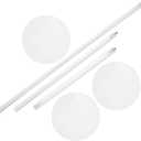 3pcs Acrylic Donut Display Stands for Weddings and Parties Sturdy Dessert Holders for Bagels and for Cake Shops Festivals and Celebrations