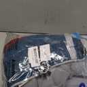 FUAMEY Dog Coat for Large Dogs,Waterproof Dog Winter Jacket with Harness Built in Puppy Cold Weather Coats Reflective Pet Vest with Zipper Warm Fleece Dogs Snowsuit Windproof Dark Blue L (L(chest:24in))