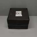 Nervure 100 Pieces Gold Plastic Plates - 10.25 inch Gold Dinner Plates - Heavyweight White and Gold Disposable Plates Ideal for Wedding & Party