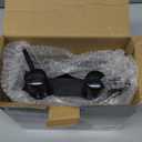 Kitchen Soap Dispenser Set, with Hand and Dish Soap, Sponge Caddy and Brush Holder 4-in-1 Kitchen Dual Soap Dispenser Set for Kitchen Sink, Bathroom - Black