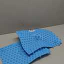 Foot Massage Mat Massage Pad Acupressure Mat Bathroom Mat Yoga Mat Outdoor Game 2 PCS (Blue)