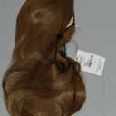 Wiggy Mermaid Brown Wig Long Wavy Curly Middle Part Costume Wig Princess Halloween Party Hair