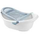 Skip Hop Baby Bath Tub 4-in-1 Grow with Baby Infant to Toddler Bathtub with Supportive Sling and Sit-Up Support Wave Age 0m+, Wave Tub