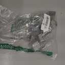 Ezprotekt 24 Pcs Clear Square Chair Leg Floor Protectors with Felt, Silicone Felt Furniture Pads for Hardwood Floor, Dining Table Leg Caps Covers No Scratches and Noise (L Fit: 1" - 1.4")