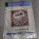 Dooxvey Cross Stitch Kits for Adults Beginners - Full Range of Stamped Kits, 11CT Cross Stitch Patterns - Colorful Mandala, 18x18 inch