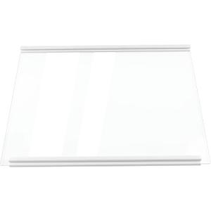 W11697465, W11351248 Glass Crisper Cover Compatible with for whirlpool, maytag, ikea Refrigerator(some models, not all), Glass Shelf for Crisper Pan Cover W11449890, W11205398, W11162439 etc.