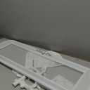 Dream On Me Lightweight Mesh Security Adjustable Bed Rail for Toddler, Breathable Mesh Fabric, Suitable for All Types Of Beds, Reinforced Anchor System Bed Guard Rail, White