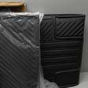 KARPAL Floor Mats for 2017-2023 GMC Acadia 6 Seats Captain Chairs, Custom Fit All Weather TPE Floor Liners Full Set Protection Car Accessories, Front & 2nd & 3rd Row & Cargo Liner