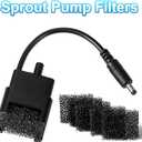 Sprout Pump with 5 Filters, Hydroponics Growing System Pump Works with 2020 Sprout and Newer Sprout ModelsN o Fits Harvest 2.0