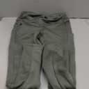 Spyder Womens Leggings - Soft Fleece Leggings with Pockets for Women High Waisted Yoga Pants Workout Gym Activewear (Small, Olive)