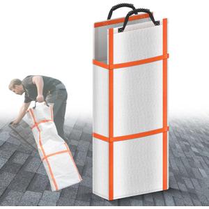 Roof Shingles Pad - 40" x 14" x 4" Bag for Roofing Shingles Tray with 2 Handles, Roofing Tools for Easy Transport of Roof Tiles, Asphalt Shingles, Cedar Shingles, Wood Shingles