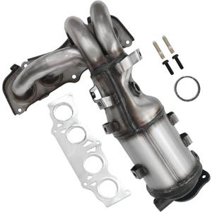 JT Exhaust Catalytic Converter Compatible with 2007-2009 Toyota Camry, 2006-2008 Solara 2.4L (EPA Compliant)(Catalyst+ Grade)
