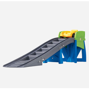 Step2 Extreme Coaster Kids Ride On Toy, Push Car, Indoor/Outdoor Roller Coaster & Playset, Made of Durable Plastic, Max Weight 80 lbs., For Toddlers 3+ Years Old, Large