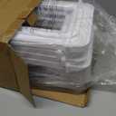 Delamu 2-Tier Multi-Purpose Bathroom Under Sink Organizers and Storage, Stackable Kitchen Pantry Organization, Pull Out Medicine Cabinet Organizer with Movable Dividers, White, 2 Pack