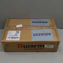 Bwarm Waterproof Heated Mattress Pad, ETL Certified Bed Warmer with 9 Heat Settings, 1-12 Hours Auto Off Deep Pocket, Machine Washable, White Twin