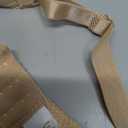 Varsbaby Women's See Through Sheer Mesh Unlined Underwire Everyday Bra and Panties(D303TS-Beige-34E+N082TS