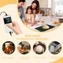 Sourdough Warming Mat Bread Proofer Heating Pad with Temperature & Timer Control Waterproof Dough Proofing Mat Warmer for Bread Dough Proofing Yogurt Fermentation