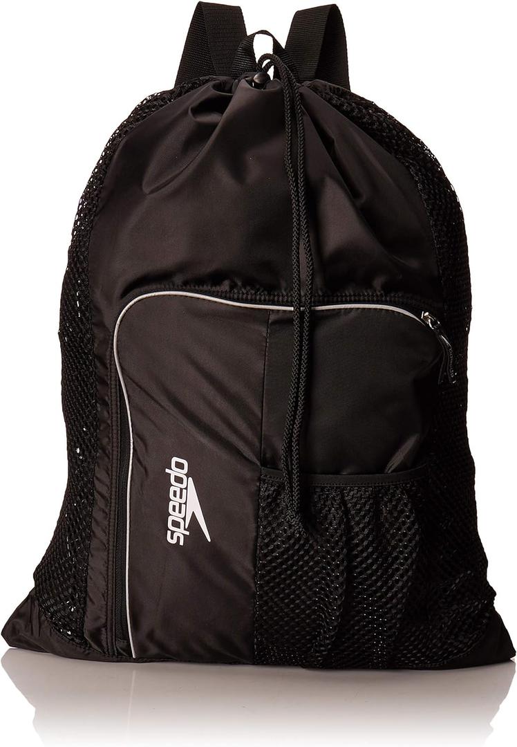 Speedo Unisex-Adult Drawstring Deluxe Ventilator Mesh Equipment Bag