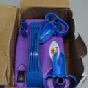 NuLink Balloon Pump Electric Portable Dual Nozzle Air Pump for Balloons Blower Pump Inflator for Decoration, Birthday Party [110V~120V, 600W, Purple]