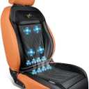 Cooling Car Seat Cover Front Seat with Massage, 12V-24V Ventilated Car Seat Covers with 8 Fans,All Season Truck seat Covers Universal Fit for Car Truck SUV
